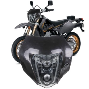 For SUZUKI DRZ400 E/S/SM DR200S DR650SE DRZ400SM DRZ400S DRL LED Headlight Mask - Picture 1 of 12