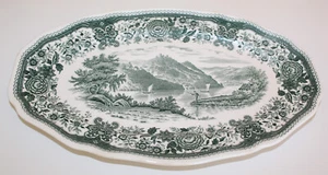 Burgenland Grün Platte oval 30 cm Villeroy & Boch - Bild 1 von 2