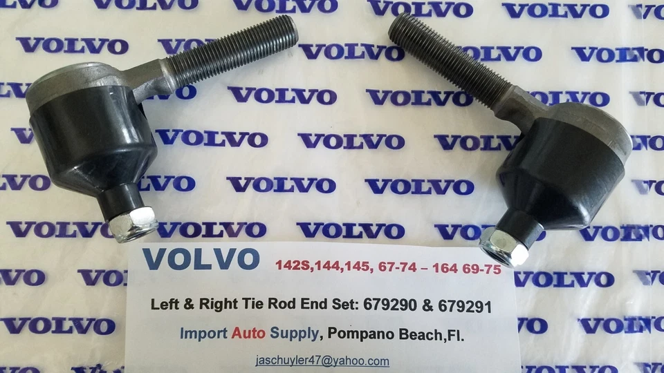 Volvo 142, 144, 145,67-74 y 164 Juego de (2) barras de amarre de dirección - Volvo 679290 Foto 1 de 2