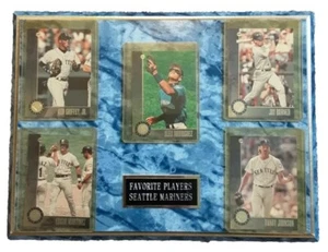 Vintage Sport Plakette Seattle Mariners Spieler 1990er Griffey A-Rod Buhner Edgar - Bild 1 von 9