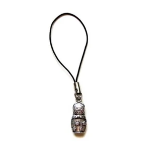 Bijou accessoire de tel portable GSM SAC MP3 / Breloque POUPEE RUSSE / Dragonne - Photo 1 sur 1