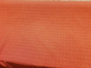 Tela tejida lisa para decoración del hogar tapicería roja por yarda - Imagen 1 de 7