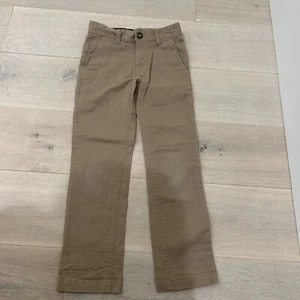 VOLCOM BOYS SLIM KHAKI PANTS SZ 10 Year Tam - Picture 1 of 7