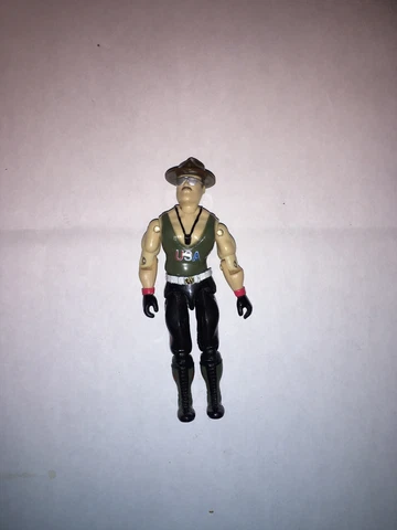 Sgt Slaughter GI Joe 1986 V1 Mail Away  Excellent Condion Cover