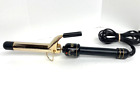 Hot Shot Tools 24K Gold Curling Iron/Wand 1" Used In Good Condition