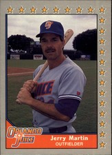 1989-90 Pacific Senior League Baseball Card #197 Jerry Martin