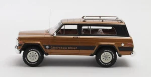 MX21004-012 JEEP Cherokee Chief (SJ) marron - 1980   au 1/43 de Matrix - Picture 1 of 1