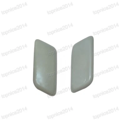 Left&Right Headlight Nozzle Cover Cap For Mitsubishi Pajero Sport L200 2009-2013 - Image 1 of 4