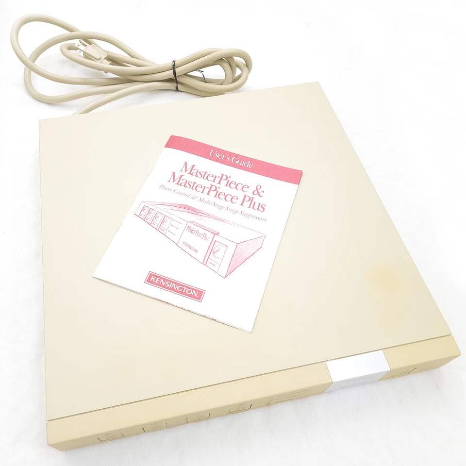 Kensington MasterPiece Plus Surge Protector Power Center Mdl 62107 VINTAGE 1995 - Image 1 of 4