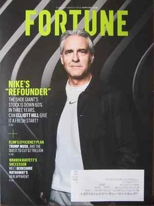 Fortune Magazine February/March 2025 Nike's ReFounder Elon's Efficiency Plan - Picture 1 of 1