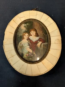 Miniature Water color of children - Picture 1 of 4