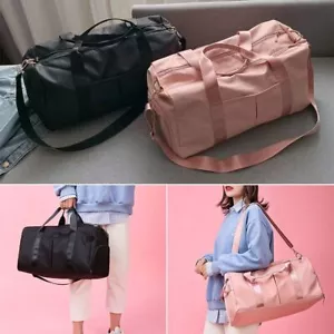 Women Sport Duffle Bag Travel Handbag Overnight Weekend Gym Yoga Luggage Bags - Picture 1 of 13