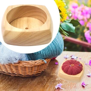 Pincushion Base Needlework Round Shaped Accs DIY Sewing Needles Holder Base - Picture 1 of 7