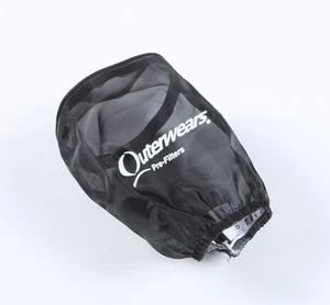 Outerwears Pre-Filter - 3-3/4in Dia 5in L - Black Motorcycle 20-1109-01 - Picture 1 of 3