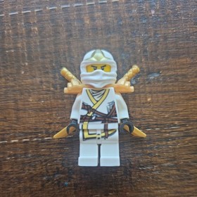 Lego Zane ZX 9445 9449 9440 with Armor Ninjago Minifigure