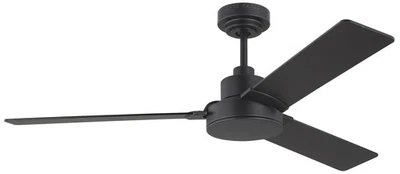 52" Jovie Midnight Black Indoor/Outdoor Ceiling Fan with Wall Control - Image 1 of 3