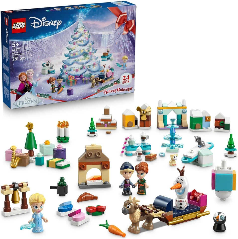 LEGO Disney Princess 43273 LEGO(R) Disney Frozen Advent Calendar 2025 - Image 1 of 4