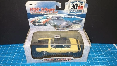 Road Champions 1:43 Diecast 30th Anniversary 1969 Dodge Superbee - Yellow - Image 1 of 3