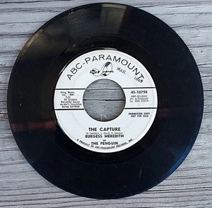 BATMAN TV promo 45; Burgess Meredith as The Penguin THE CAPTURE/THE ESCAPE - Picture 1 of 2