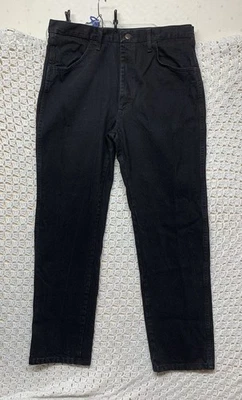 Rustler Jeans Men’s Size 36x32 Straight Leg Black Denim 100%Cotton  Workwear - Image 1 of 4