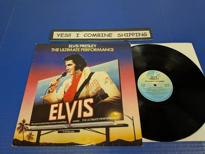 Elvis Presley - The Ultimate Performance - 1981 LP  K-Tel VG+ VINYL RECORD - Image 1 of 2