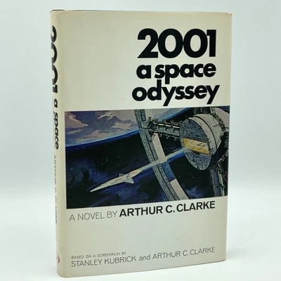 2001: A Space Odyssey - Arthur C. Clarke (NAL, 1968) early BCE, “2K” gutter code - Image 1 of 4