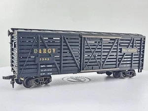 *READ HO Scale Mantua Rio Grande D&RGW 40' Cattle Stock Car Livestock Train 3949 - Picture 1 of 12