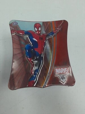 2004 UPPER DECK VS SYSTEM SPIDER-MAN MARVEL DELUXE COLLECTOR TIN  Opened - Image 1 of 4