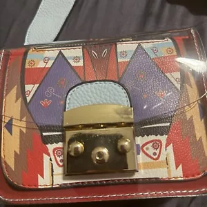 Borsa a tracolla carina blu chiaro e trasparente - Foto 1 di 6