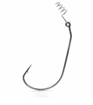 Mustad 91768S Impact Spring Keeper Hook - Size 4/0 - Wide Gap Bass Hooks - Image 1 of 2