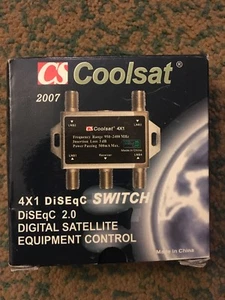 COOLSAT 4x1 DISEqS SWITCH - Picture 1 of 3