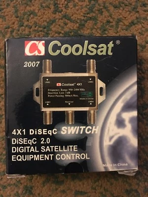 COOLSAT 4x1 DISEqS SWITCH - Image 1 of 3