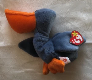 TY BEANIE BABIES SCOOP 07/01/1996 PELICAN - Picture 1 of 8