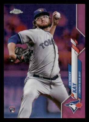 2020 Topps Chrome Pink Refractors #120 Anthony Kay - Image 1 of 2