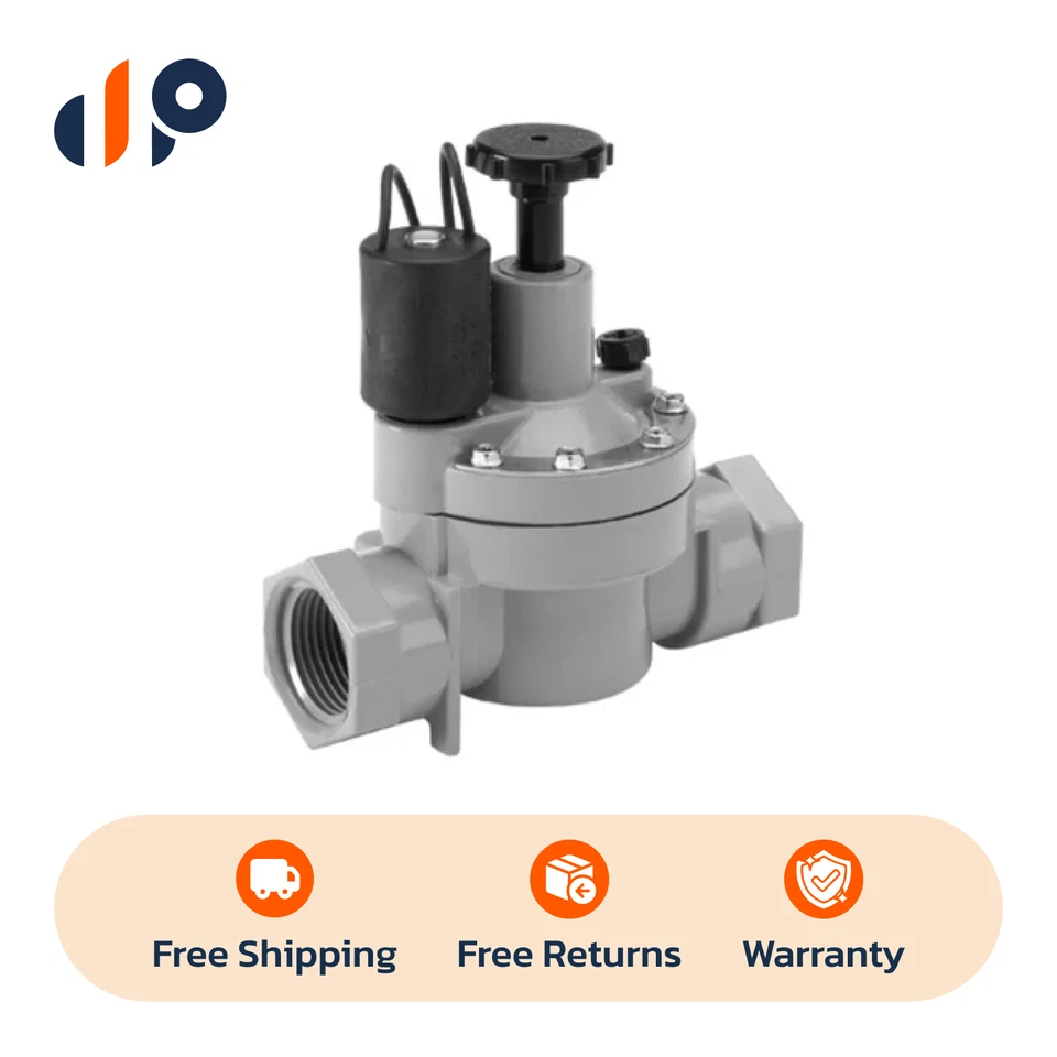 Irritrol Globe Valve 205 Plastic 1 in. w/ Flow Control FIPT x FIPT | 205TF - Image 1 of 1