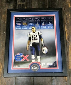 Tom Brady Framed Photo Super Bowl Champions Limited Edition Highland Mint - Picture 1 of 3