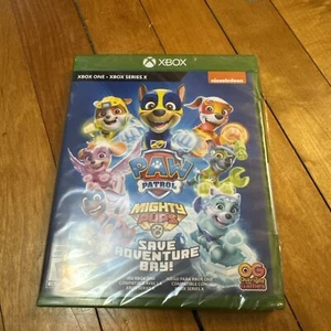 Paw Patrol Mighty Pups Save Adventure Bay Xbox Series X, Xbox One New Sealed - Picture 1 of 2