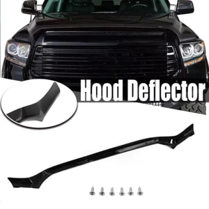 For 2014-2019 Toyota Tundra Hood Protector Shield Deflector Replacement Black - Picture 1 of 13