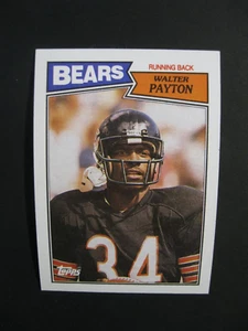 Walter Payton 1987 Topps #46 Chicago Bears FOOTBALL Card MINT CHOICE, CENTERED - Picture 1 of 7