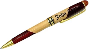 Personalized Eco-friendly Wood Pen Maple, Rosewood, Bamboo (Two Tone Ballpoint) - Picture 1 of 2