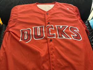 Anaheim Ducks Stadium Give away Trikot Angels Logo dünn XL Neu MINT NHL MLB - Bild 1 von 4