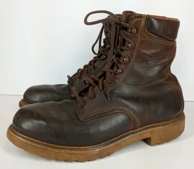 Botas de cuero marrón Red Wings Factors ~ ¿talla? hombre 8,5 o 9 Foto 1 de 4