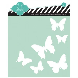 Heidi Swapp Spray Stencil 6 x 6 BUTTERFLIES HS00841 - Bild 1 von 1