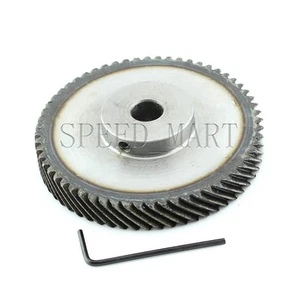 Módulo 1M-50T biselado rueda de metal engranaje de motor 90° engranaje 50 orificio de diente 8 mm - Imagen 1 de 2