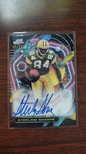 2023 Composite Sterling Sharpe Cosmic Black Eclipse Variation AUTO # /10 Packers - Bild 1 von 2