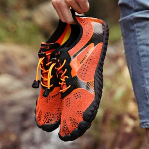 Scarpe Uomo Outdoor Multisport - Escursionismo-Ciclismo Asciugatura Rapida Acqua Antiscivolo - Foto 1 di 8