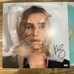 Kesha Signed Autograph Gag Order Sea Glass Green Limited Signed Vinyl - Picture 1 of 15