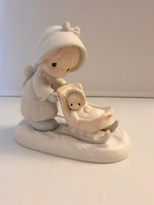 Figura Figura Vintage Precious Moments 1987 Enero - Imagen 1 de 7