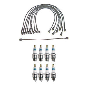 Denso Wire Set 7mm & 8 Iridium Power Spark Plugs .032 Kit For Oldsmobile 3.5L V8