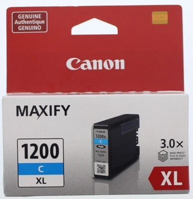 Cartucho de tinta cian Canon 1200XL Foto 1 de 2